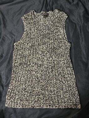 Milano vintage 90s stretch sleeveless knit top.